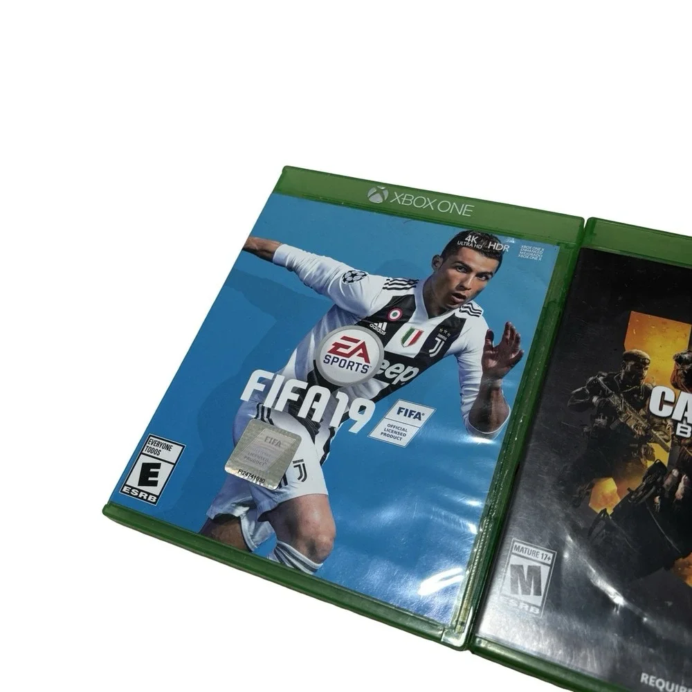 Microsoft Xbox One Game Bundle: Call of Duty: Black Ops 3 & 4 - Fifa 19